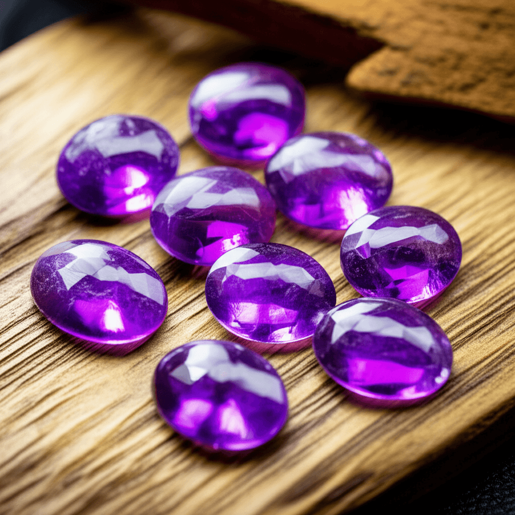 Amethyst Cabochons β Lot A